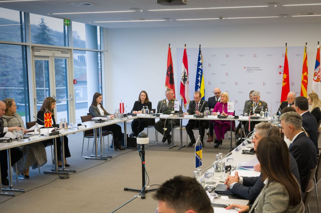Central European Defence Cooperation 2022, Arnold Kammel, Klaudia Tanner, Peter Vorhofer