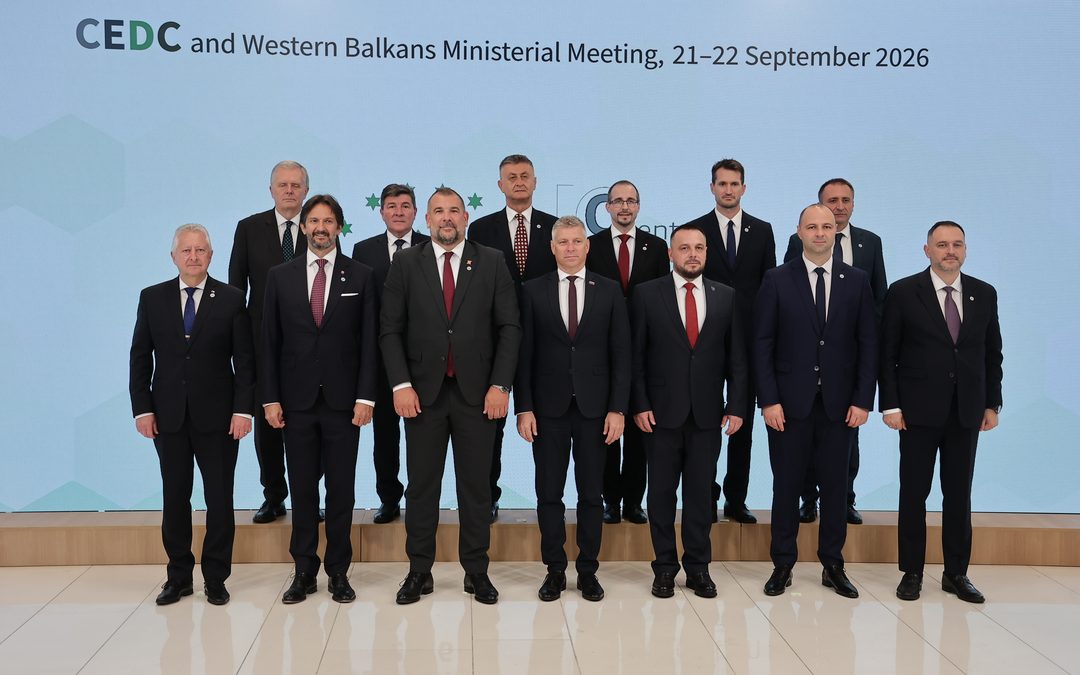 CEDC and Western Balkans Ministers Strengthen Regional Defence Cooperation at Brdo